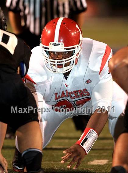 Thumbnail 2 in Orange Lutheran vs. Servite photogallery.
