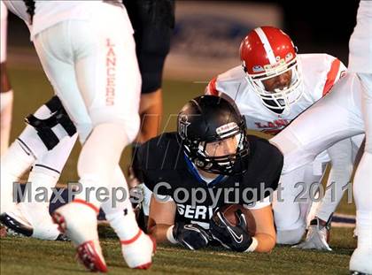 Thumbnail 3 in Orange Lutheran vs. Servite photogallery.
