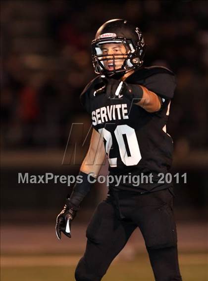 Thumbnail 2 in Orange Lutheran vs. Servite photogallery.