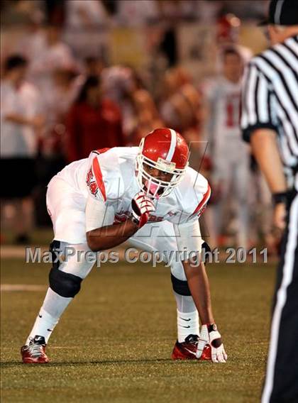 Thumbnail 3 in Orange Lutheran vs. Servite photogallery.