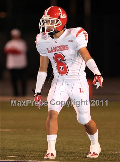 Thumbnail 1 in Orange Lutheran vs. Servite photogallery.