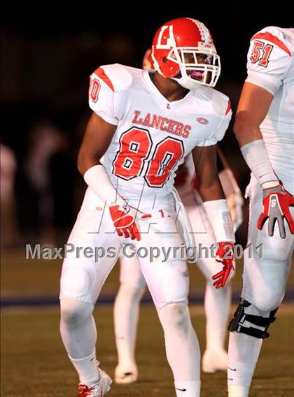 Thumbnail 1 in Orange Lutheran vs. Servite photogallery.