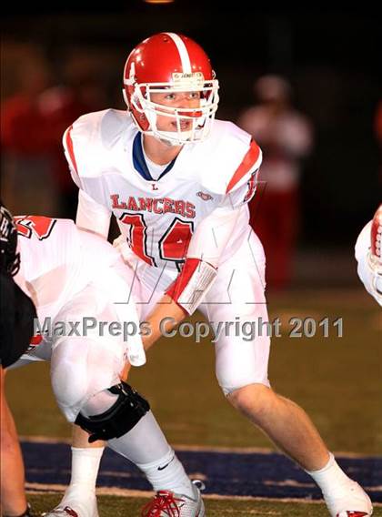 Thumbnail 1 in Orange Lutheran vs. Servite photogallery.