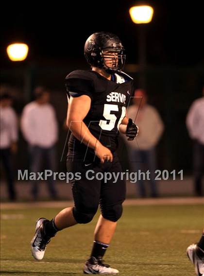 Thumbnail 1 in Orange Lutheran vs. Servite photogallery.