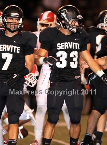 Thumbnail 2 in Orange Lutheran vs. Servite photogallery.