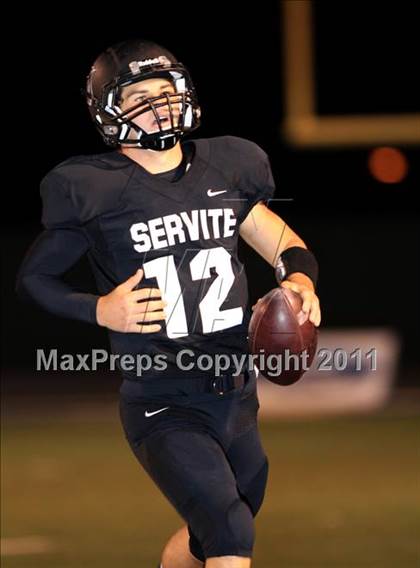 Thumbnail 2 in Orange Lutheran vs. Servite photogallery.