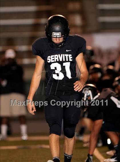 Thumbnail 3 in Orange Lutheran vs. Servite photogallery.