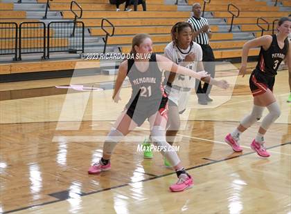 Thumbnail 1 in Memorial vs Lake Ridge (McDonald's Texas Invitational) photogallery.