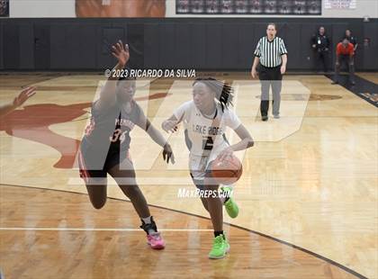 Thumbnail 2 in Memorial vs Lake Ridge (McDonald's Texas Invitational) photogallery.
