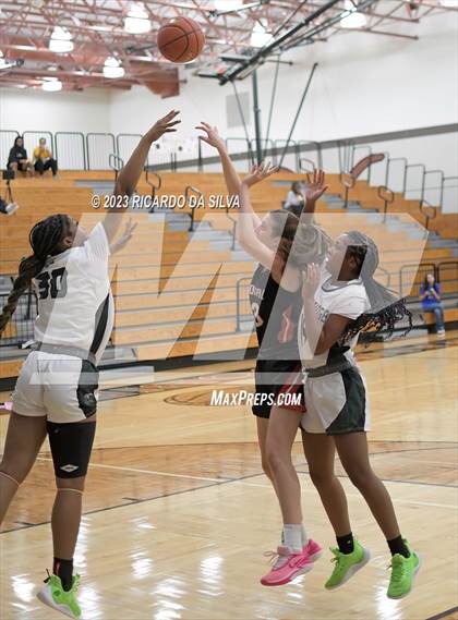 Thumbnail 1 in Memorial vs Lake Ridge (McDonald's Texas Invitational) photogallery.