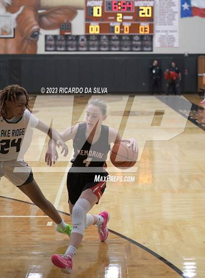 Thumbnail 2 in Memorial vs Lake Ridge (McDonald's Texas Invitational) photogallery.