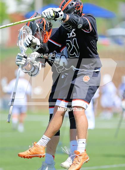 Thumbnail 2 in West Des Moines Valley vs Creighton Prep (NLA Semifinal) photogallery.