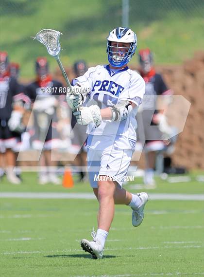 Thumbnail 1 in West Des Moines Valley vs Creighton Prep (NLA Semifinal) photogallery.