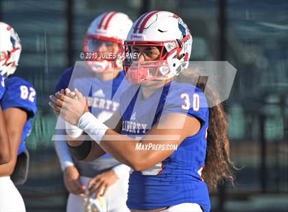 Thumbnail 1 in St. John Bosco vs. Liberty (Polynesian Classic) photogallery.