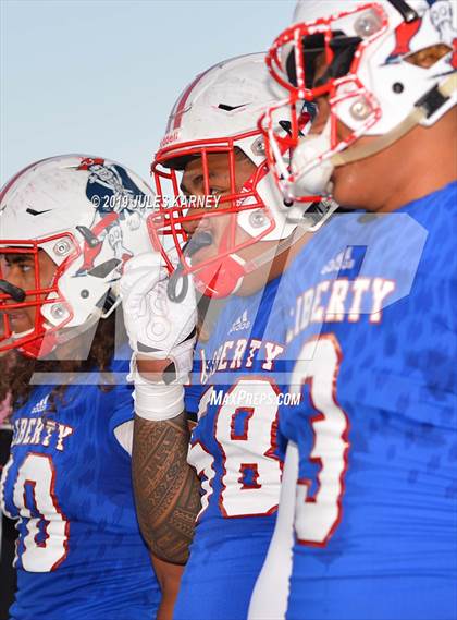 Thumbnail 3 in St. John Bosco vs. Liberty (Polynesian Classic) photogallery.