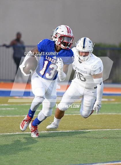 Thumbnail 1 in St. John Bosco vs. Liberty (Polynesian Classic) photogallery.