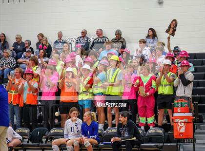 Thumbnail 2 in Lindsay vs. Wolfe City (UIL 2A Volleyball Area) photogallery.