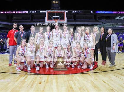 Thumbnail 1 in Glen Rose vs. La Vega (UIL 4A Basketball State Semifinal Medal Ceremony) photogallery.