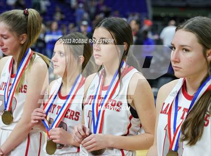 Thumbnail 1 in Glen Rose vs. La Vega (UIL 4A Basketball State Semifinal Medal Ceremony) photogallery.