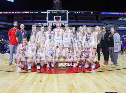 Thumbnail 2 in Glen Rose vs. La Vega (UIL 4A Basketball State Semifinal Medal Ceremony) photogallery.