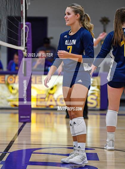 Thumbnail 3 in St. Joseph Catholic vs Allen Academy photogallery.