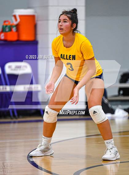 Thumbnail 3 in St. Joseph Catholic vs Allen Academy photogallery.