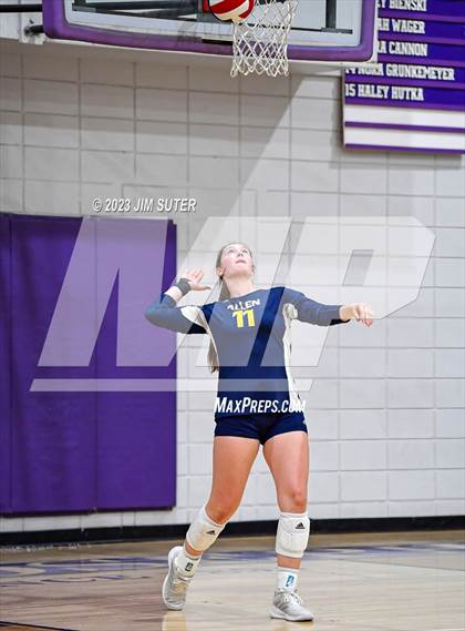 Thumbnail 3 in St. Joseph Catholic vs Allen Academy photogallery.
