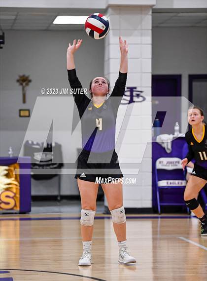Thumbnail 1 in St. Joseph Catholic vs Allen Academy photogallery.