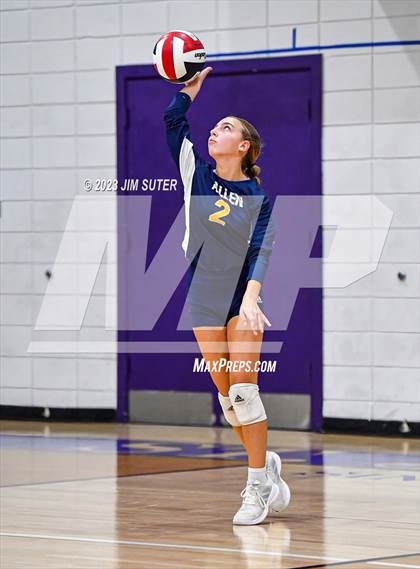 Thumbnail 1 in St. Joseph Catholic vs Allen Academy photogallery.