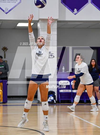 Thumbnail 1 in St. Joseph Catholic vs Allen Academy photogallery.