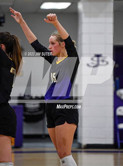 Thumbnail 2 in St. Joseph Catholic vs Allen Academy photogallery.