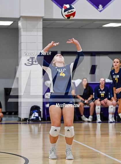 Thumbnail 2 in St. Joseph Catholic vs Allen Academy photogallery.