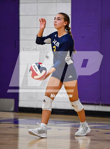 Thumbnail 3 in St. Joseph Catholic vs Allen Academy photogallery.
