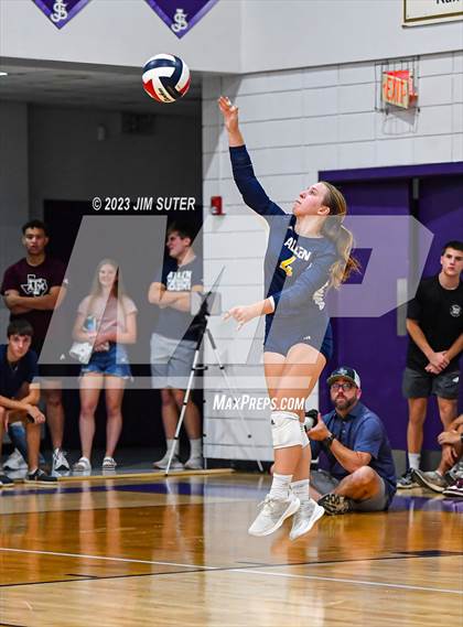 Thumbnail 3 in St. Joseph Catholic vs Allen Academy photogallery.