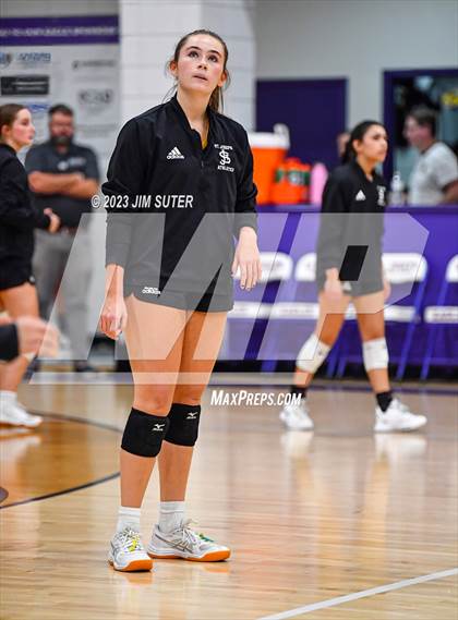 Thumbnail 3 in St. Joseph Catholic vs Allen Academy photogallery.