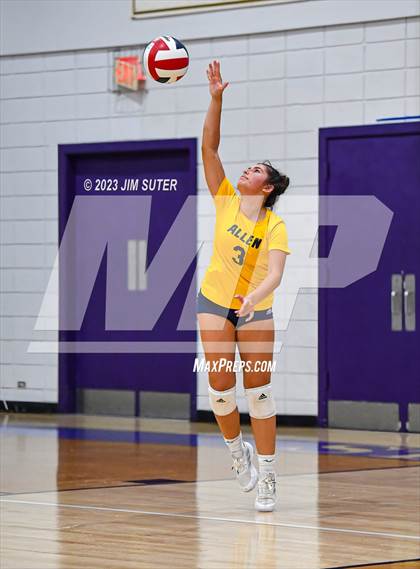 Thumbnail 1 in St. Joseph Catholic vs Allen Academy photogallery.