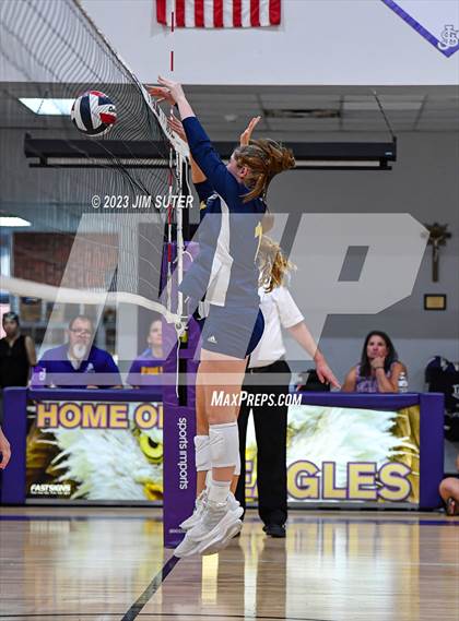 Thumbnail 3 in St. Joseph Catholic vs Allen Academy photogallery.