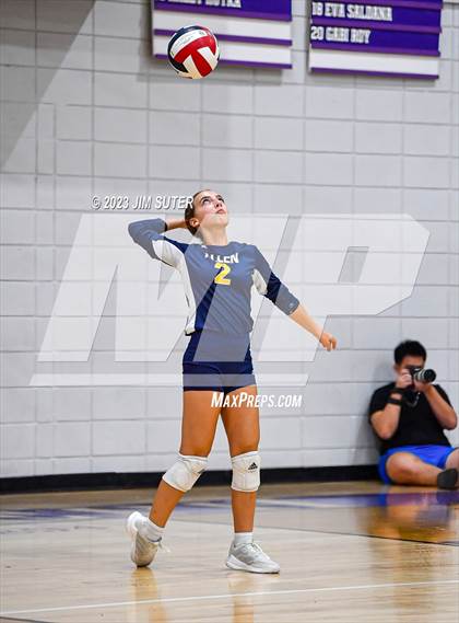 Thumbnail 3 in St. Joseph Catholic vs Allen Academy photogallery.