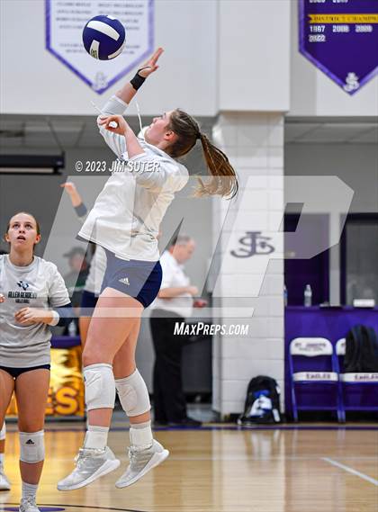 Thumbnail 2 in St. Joseph Catholic vs Allen Academy photogallery.