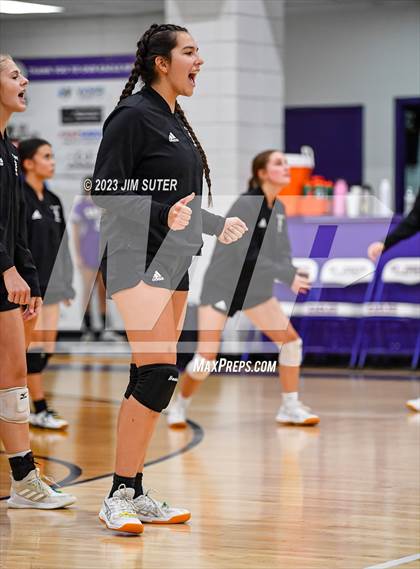Thumbnail 3 in St. Joseph Catholic vs Allen Academy photogallery.