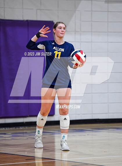 Thumbnail 2 in St. Joseph Catholic vs Allen Academy photogallery.