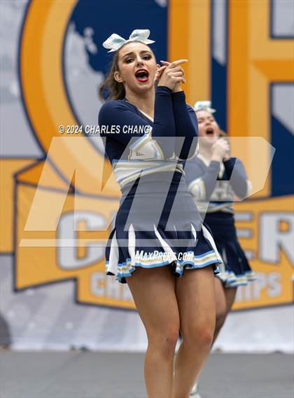 Thumbnail 3 in Leland - CIF Northern Regional Cheer Championships photogallery.