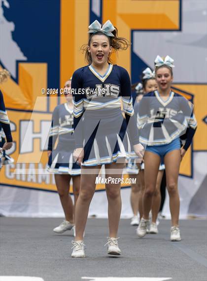 Thumbnail 2 in Leland - CIF Northern Regional Cheer Championships photogallery.