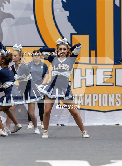 Thumbnail 2 in Leland - CIF Northern Regional Cheer Championships photogallery.