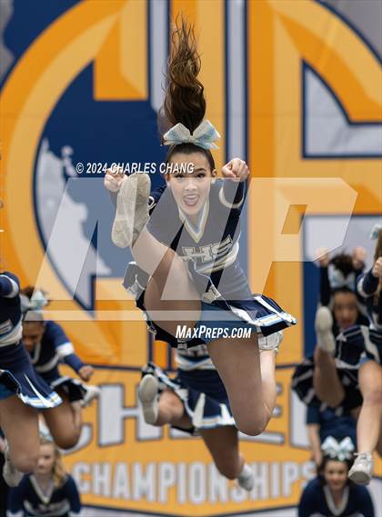 Thumbnail 2 in Leland - CIF Northern Regional Cheer Championships photogallery.