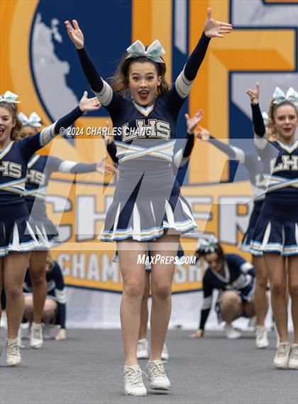Thumbnail 1 in Leland - CIF Northern Regional Cheer Championships photogallery.