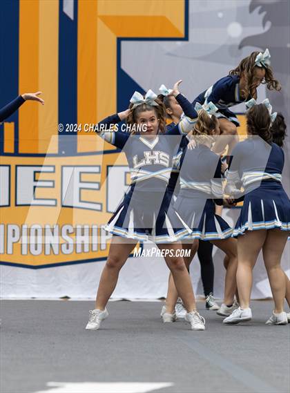 Thumbnail 2 in Leland - CIF Northern Regional Cheer Championships photogallery.