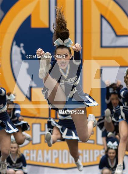 Thumbnail 3 in Leland - CIF Northern Regional Cheer Championships photogallery.