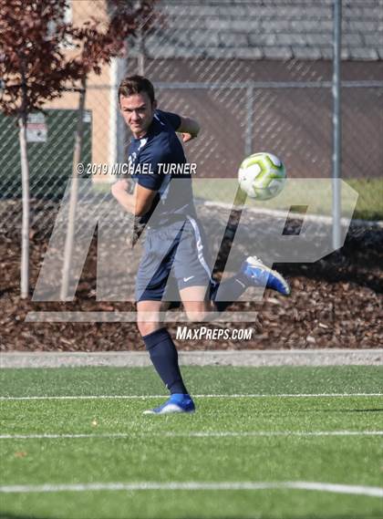 Thumbnail 1 in Grangeville vs Coeur d'Alene Charter Academy (District Playoffs) photogallery.
