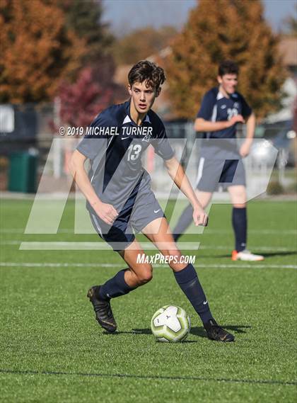 Thumbnail 2 in Grangeville vs Coeur d'Alene Charter Academy (District Playoffs) photogallery.